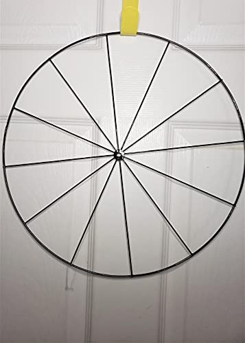Retail, Spreading Love 2 You(2) Count Bicycle Wheel Style Lightweight Metal Wreath Frames. Great for DIY, Crafting, Wreath Making, , Centerpiece, Floral Bouquet. The Possibilities are Endless.