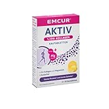 Emcur® aktiv 1.300 Kollagen Kautabletten | Magnesium | Nahrungsergänzungsmittel | für starke Muskeln¹ und Gelenke² | erfrischender Zitronengeschmack | gluten-, laktose- und zuckerfrei