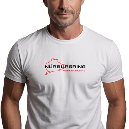 Nürburgring Circuit T-Shirt, Nordschleife Motorsport Apparel, Green Hell Car Guy Gift2