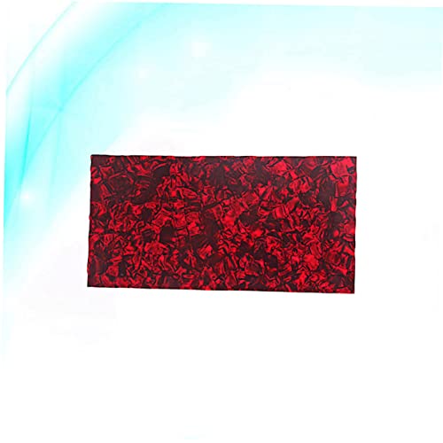 Supvox Picks For Guitar Guitar Pickguard Electric Guitar Picks Blank Guitar Pickguard Pickguard Plate Pickguard Material Sheets Blank Pickguard Material Guitar Pickguard Material Red Pack #TOP3