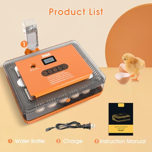 Daqa HATCHING EGGS Egg Incubator With Automatic Egg Turning And Humidity Control. Egg Candler thumb #5