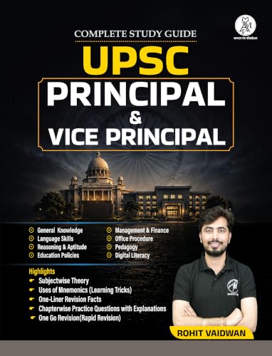 Image of UPSC Principal & Vice Principal Complete Theory with Practice Book | Adhyayan Mantra