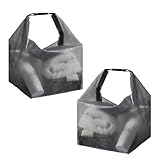 YINKE プールバッグ 大容量EVA （大1個＋小1個） スパバッグ 防水バッグ 2枚入 温泉バッグ 温泉ポーチ 可愛いスパバッグ 小さめ スパポーチ 防水ポーチ レディース 風呂 銭湯