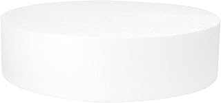 O'Creme Polystyrene Dummy Cake Round Display 12 Inch x 3 Inch