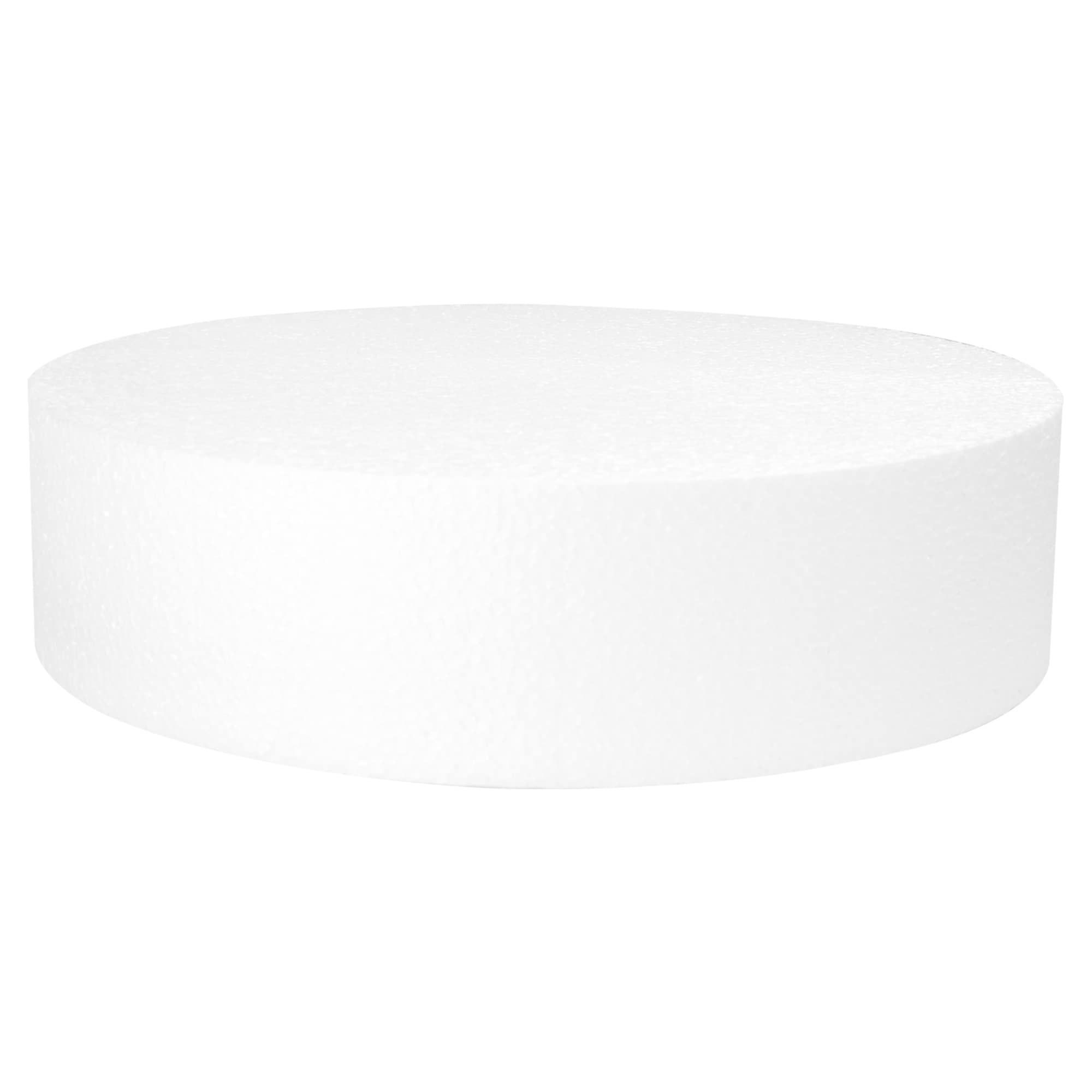 Gâteau factice en polystyrène rond 30,5 cm support polystyrène décoration gâteau cake design