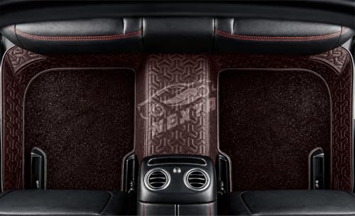 Image of NEXTA 8D Custom Floor Mats for BMW 520 Model (2009-2016) Full Coverage All Weather, All Season Coffee