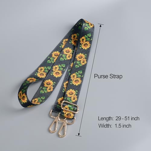 Image of chushui Replacement Purse Strap,Wide Adjustable Crossbody Straps for Handbags