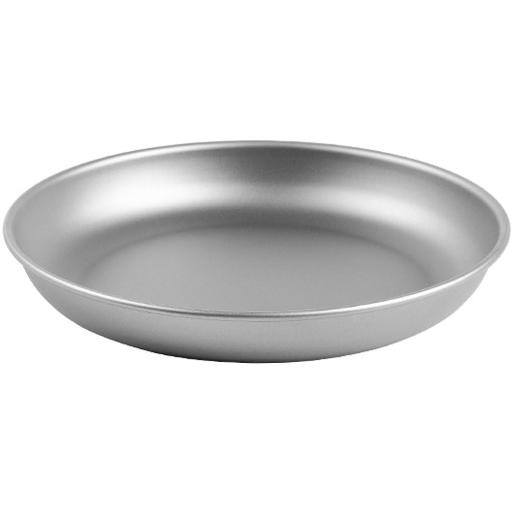 Assiette en titane de camping et barbecues - Idéale pour vos repas en plein air