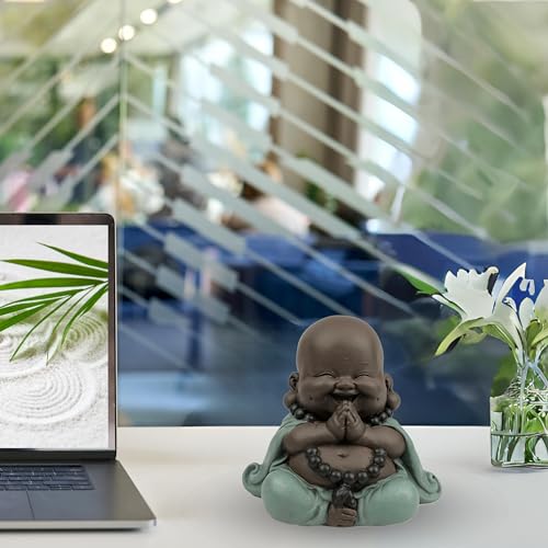 Statue Bouddha Rieur SR1 Feng Shui Porte-Bonheur Zen'Light