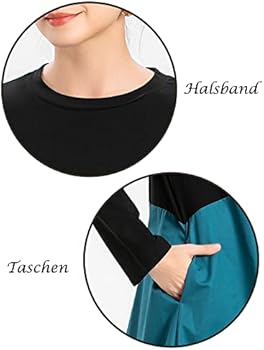 Goedkope Midi-jurk voor dames Patchwork A-lijn Losse zoom Lange mouw V-hals Fluweel Zacht Warm Effen Kleur Effen Midi-jurk tot halverwege de kuit kopen - gratis levering, eerlijke reviews met foto's