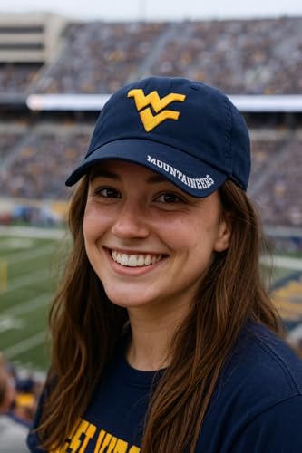 West Virginia Classic Edition Gorra ajustable azul miniatura 3