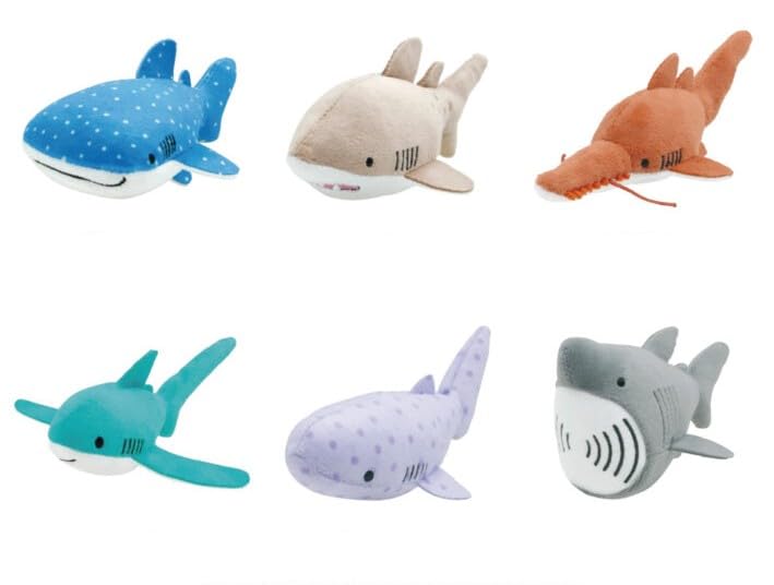 Amazon.co.jp: こた サメぬいぐるみ2[全6種セット(フルコンプ)] ガチャ