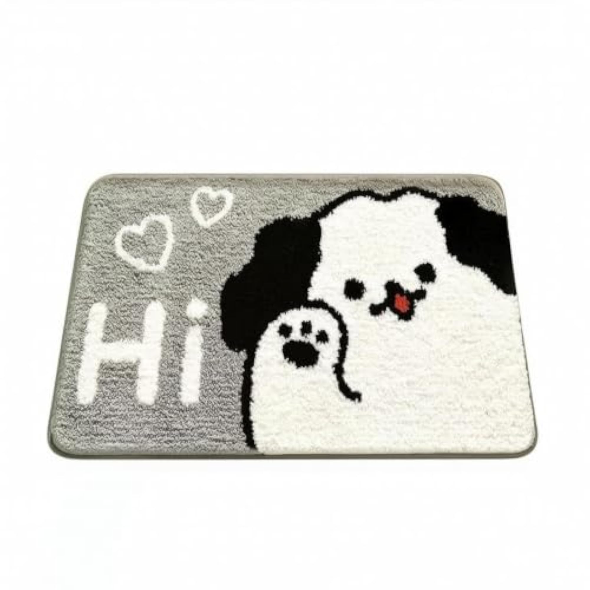 Low-Profile Soft Faux Cashmere Bath Mat, 30x50cm