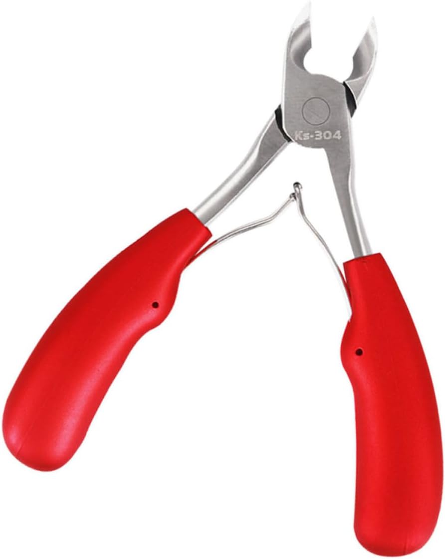 FUOYLOO Phone Steel for Repairing Pliers Motherboard Mobile with Anti-slip Handle and Alloy Material Red and Silver Cover