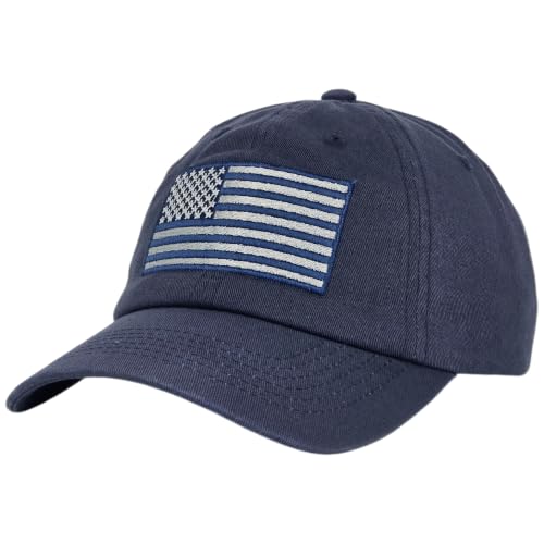 Image of E BY ELIDAN USA Hat, Embroidered American Flag Baseball Cap for Men Women