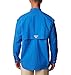 Columbia Men’s PFG Bahama™ II Long Sleeve Shirt, Vivid Blue, Large
