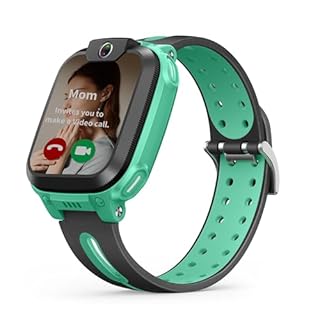 imoo Z1 Smart Watch for Kids,740mAh Long Battery Life Real-Time HD Video Call Watch,GPS Location Real-Time Positioning,IPX8 Water-Resistance, Kids Smart Watch (Green)