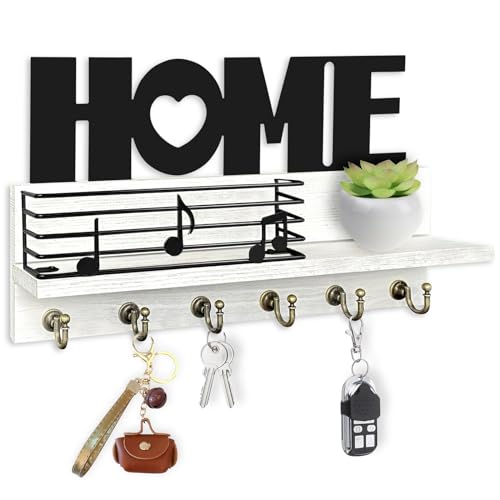 Cuelga Llaves Madera Rustico Marca Bibykivn