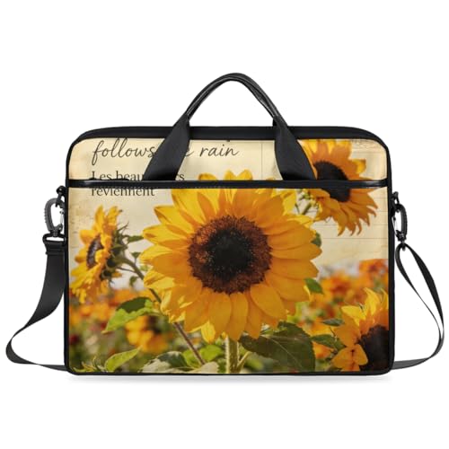 Bolso Retro de Laptop con Estampado de Flores miniatura 7