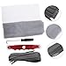 Gadpiparty Complete Window Screen Repair Kit Includes Roller Tool Spline Hook Mesh Screen