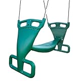 Gorilla Playsets Green Tandem Swing