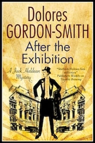 AFTER THE EXHIBITION an utterly gripping 1920s cozy murder mystery book cover