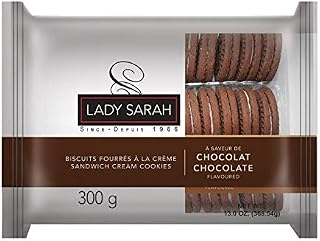 Lady Sarah Sandwich Cookies - Chocolate Cream Cookies Snacks 300G