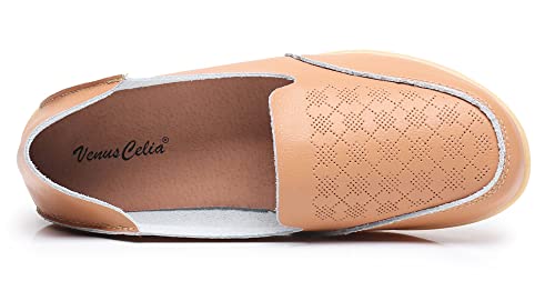 Image of VenusCelia Women's Thawed Comfort Walking Flat Loafer