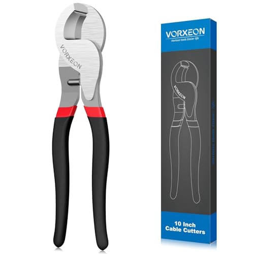 Vorxeon Cortacables Alicates De Corte 10 Inch Negro