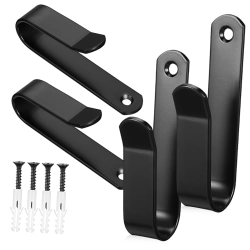 SUPVOX 4pcs Heavy Duty Snowboard Wall Hooks Storage for Snowboards Surfboards Tools More -in Installation Space-Saving Design for Organized Spaces