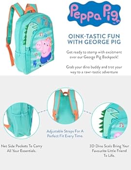 Sac à dos école de dessin Peppa Pig - LISCIANI - Jeux - Jouets