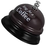 Generisch Rufglocke Tischglocke aus Aluminiumlegierung 75X55cm Laute Serviceglocke für Restaurants Hotels Büro und Küche