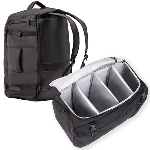 Athletico SneakerBox - Premium Sneaker Travel Duffel Bag/Backpack - For Shoes, Clothes, and Gym (Black) by Athletico - Used condition - US$40.95
