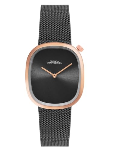 Image of French Connection Women's Black Dial Analog Watch -FCN0112BM