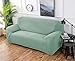 Żakard Elastyczna Narzuta Na Sofę Wysoka Rozciągliwość Pokrowiec Na Sofę Gruby Antypoślizgowy Pokrowiec Na Kanapę Zmywalny Pokrowiec Ochronny Na Sofę-Zielony-3 osobowa (190-230 cm)