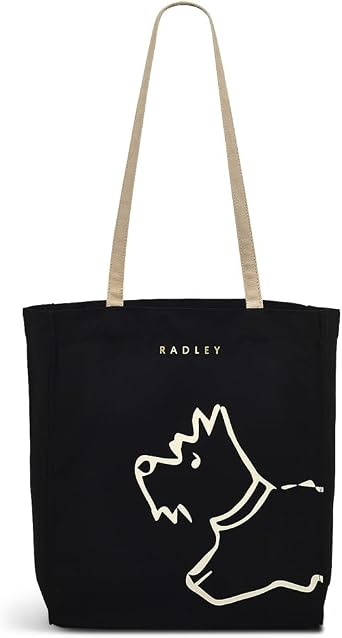 RADLEY لندن أيقونة مسؤولة صغيرة قابلة لإعادة الاستخدام حقيبة حمل قماش المعاد تدويرها