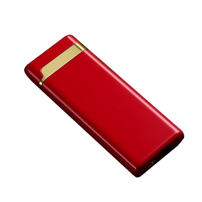 Encendedor Mini Jet Flame Recargable Rojo miniatura 1