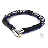 HondoKet Candado de cadena de bicicleta antirrobo portátil de alta seguridad para bicicleta de montaña, antirrobo portátil, accesorio para bicicleta