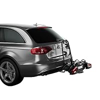 Thule VeloCompact Fahrradträger, Fahrradträger Anhängerkupplung Black/Aluminum, 2 Bikes – Ansicht 4