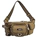 Piscifun Fishing Bag Portable Outdoor Fishing Tackle Bags Multiple Waist Bag Multi Functional Fanny Pack (Color Khaki)