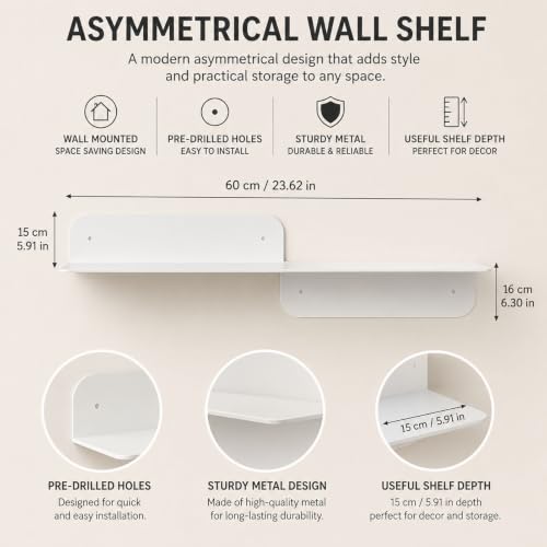 Présentoir haut bas design réversible pour une décoration moderne - 3