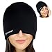 EVOLVE UP Fast Acting Migraine Relief Cap - Designed for Migraine, Sinus Tension Headache Relief, Double Layer Gel Ice Mask, Therapeutic Migraine Mask - Cold & Hot Compression, One Size Fits All
