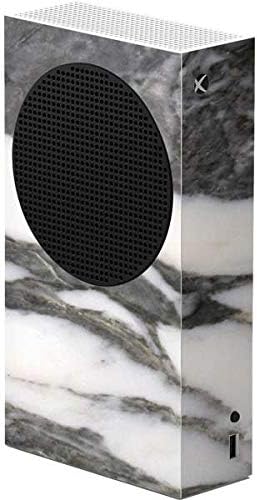 Skinit Decal Gaming Skin Compatible with Xbox Series S Console - Grey Marble Ink Design