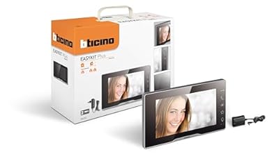 Bticino 334253 - Videoportero con monitor interno adicional de 2 cables, 7 pulgadas a color con manos libres y fuente de alimentación con enchufe Plug-In, excelente como segunda pantalla para casas de | Ya disponible en tu tienda friki favorita! En mundofriki.es!