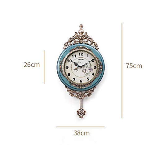 Elegant, Traditional, Decorative, Hand Painted Modern Grandfather Wall Clock Fancy Ethnic Luxury Handmade Decoration, Swinging Pendulum For New Room Or Office,Rice #TOP1