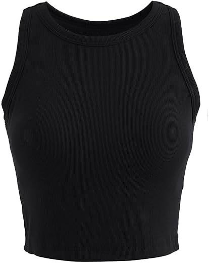 Toochki Tops for Women Crop Top for Women's Tank Activewear Tee Sports Western Casual Cotton Camisole