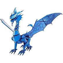 سلسلة معدنية الأرض بريميوم Blue Dragon 3D مجموعة معدنية نموذجية