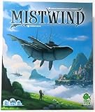 Baleines volantes Mistwind - Jeu de société stratégique avec baleines de transport - 1 à 5 joueurs - À partir de 14 ans - Construction réseau et gestion des ressources - Premier Fish Games