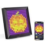 Divoom Pixoo - Pixel Art Digital Picture Frame with 16x16 LED Display APP Control - Cool Animation Frame Wall/Desk Mount for Gaming...