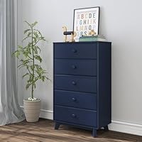 Max & Lily 5 Drawer Dresser, Blue